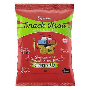 SNACK ASSADO PIZZA SUPERBOM KROC ESPETACULAR PACOTE 45G
