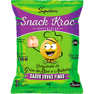 Snack Kroc Sabor Ervas Finas Superbom 45G