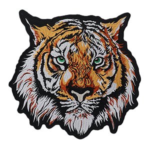 Patch Bordado Tigre 24x26cm