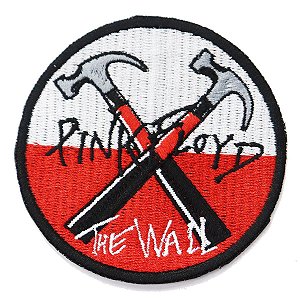 Patch Bordado Banda Pink Floyd The Wall 8x8cm