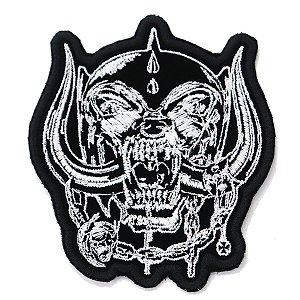 Patch Bordado Banda Motorhead 10x9cm