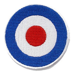 Patch Bordado Militar RAF - Royal Air Force 7x7cm