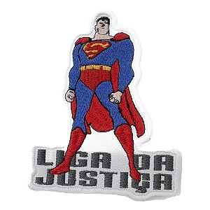 Patch Bordado Cartoon Superman 10x8cm