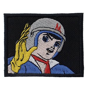 Patch Bordado Cartoon Speed Racer 2 6x7cm