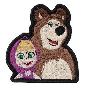 Patch Bordado Cartoon Marsha 8x7cm