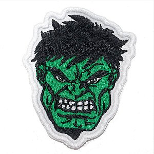 Patch Bordado Cartoon Hulk 8x6cm