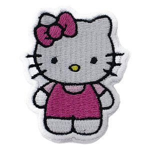 Patch Bordado Cartoon Hello Kitty 7x5cm