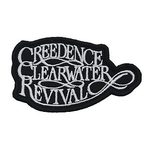 Patch Bordado Banda Creedence Clearwater Revival 5x9cm