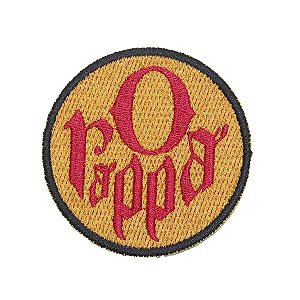 Patch Bordado Banda O Rappa 7x7cm