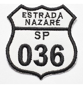Patch Bordado Estrada De Nazare Sp036 5,6x6cm