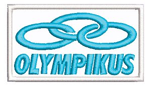 Patch Bordado Olimpikus Anos 80 Mrc038 9x5cm