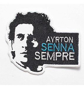 Patch Bordado Piloto Formula 1 9x7,5cm