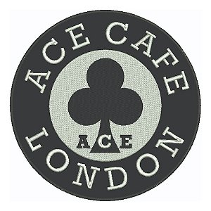 Patch Bordado Ace Café London 28x28cm