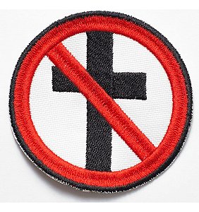 Patch Bordado Bad Religion 7x7cm