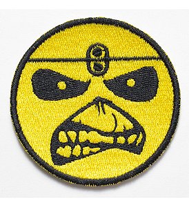 Patch Bordado Música Iron Maiden Eddie 7x7cm