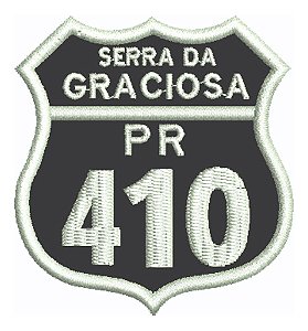 Patch Bordado Placas Serra Graciosa Rio Do Rastro Bandeira Pr Rj Sp Personalizado 10x10cm