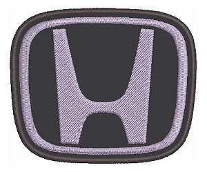 Patch Bordado Carros Logo Honda 9x7,4cm