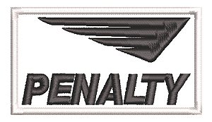 Patch Bordado Marcas Penalty Anos 90 9x5cm