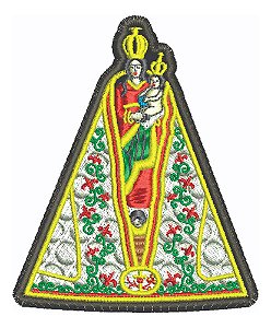 Patch Bordado Religiosos S Nazare 6,6x8cm