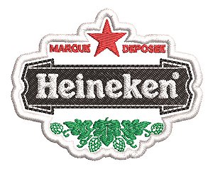 Patch Bordado Energéticos Heineken Deposee 8x8cm