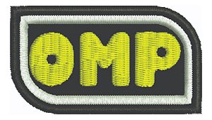 Patch Bordado Fórmula 1 Omp Frente 7x4cm