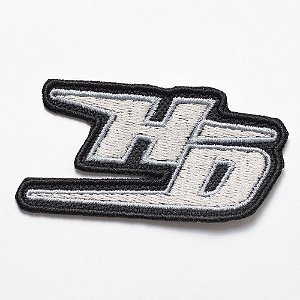 Patch Bordado Harley Davidson Hd 8x4,1cm