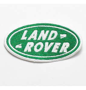 Patch Bordado Carros Land Rover Logo 10x5,3cm