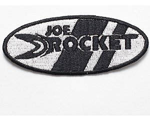 Patch Bordado Marcas Joe Rocket Ombro 10x4,2cm