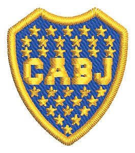Patch Bordado Esportes Boca Juniors 3x3,5cm