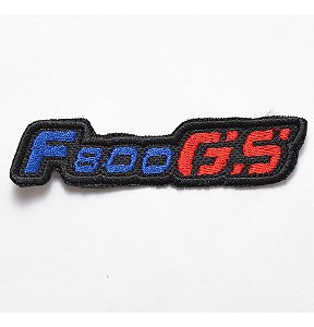 Patch Bordado Bmw F800gs 10x2,3cm