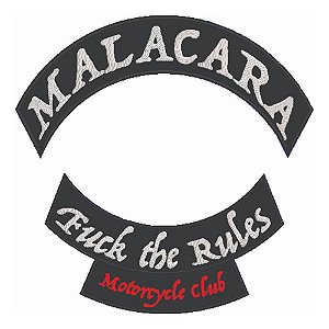 Patch Bordado Diversos Personalizados Malaraca 8x8cm