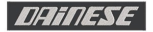 Patch Bordado Acessórios Dainese Tarja 25x5cm
