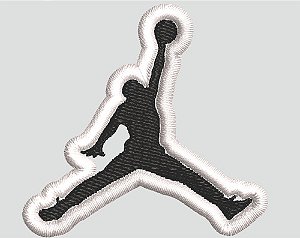 Patch Bordado Esportes Nba Jumpman 5x5cm