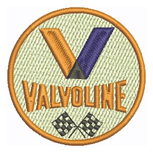 Patch Bordado Acessórios Valvoline Vintage 8x8cm