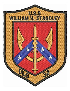 Patch Bordado Top Gun Usswilliam 9,3x12cm