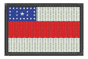 Patch Bordado Bandeiras Bandeira Amazonas 6x4cm