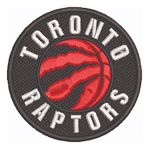 Patch Bordado Esportes Nba Toronto Raptors 8x8cm