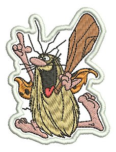 Patch Bordado Cartoons Capitão Caverna 6,8x9cm