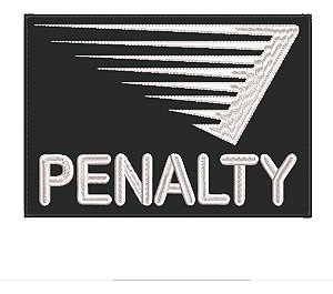 Patch Bordado Marcas Penalty Anos 80 23x16cm