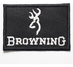 Patch Bordado Marcas Browning 8x5,5cm