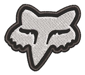 Patch Bordado Marcas Fox Racing Head 6,8x6cm