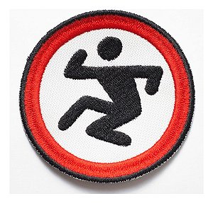 Patch Bordado Música Dri 8x8cm