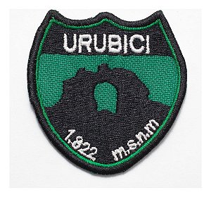 Patch Bordado Placas Urubici 5,9x6cm