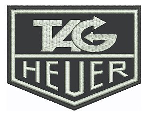 Patch Bordado Fórmula 1 Tag Heuer Braço 12x9,3cm