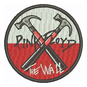 Patch Bordado Música Pink Floyd The Wall 8x8cm