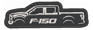 Patch Bordado Carros F150 Silueta 12x4cm
