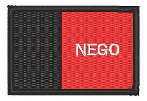 Patch Bordado Bandeiras Bandeira Paraiba 6x4cm