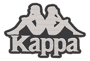 Patch Bordado Marcas Kappa 30x20cm