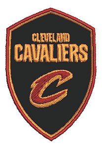 Patch Bordado Esportes Nba Cleveland Cavaliers 5,5x8cm