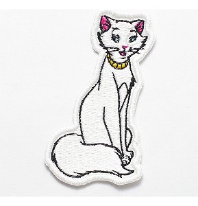 Patch Bordado Cartoons Duquesa Gata 5,4x9cm